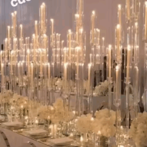 Acrylic Candle Holder Wedding Centerpieces