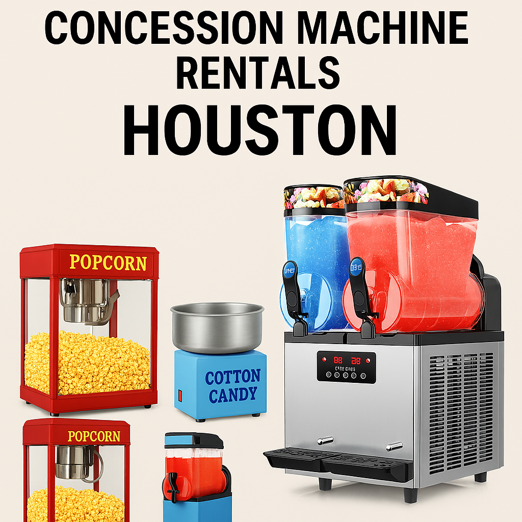 Concession Machine Rentals Houston