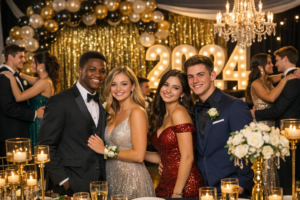 Prom celebration sce - Houston Party Rental Services